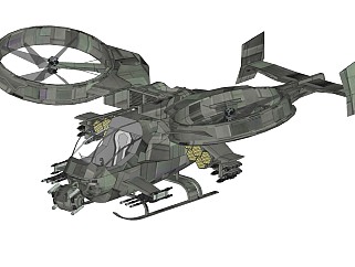 超精细<em>直升机</em>模型 Helicopter(35)